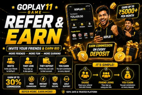 GoPlay11 Refer and Earn